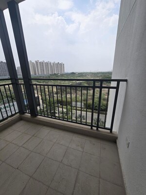 Balcony in 3 BHK Apartment at Eldeco Live By The Greens, Sector 150 – for Rent