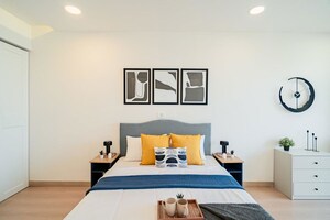 Bedroom in 4 BHK Apartment at Lodha Fiorenza, Goregaon East – for Sale