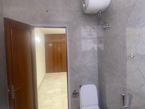 Bathroom in 3 BHK Builder Floor at Kailash Colony – for Rent
