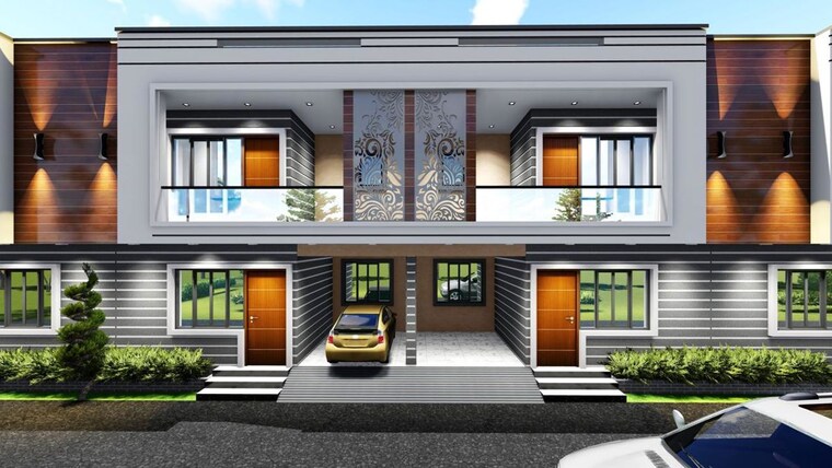 Exterior View, vaidpura 3.5 Bedroom 2100 Sq.Ft. Villa In Vaidpura Greater Noida 10506407