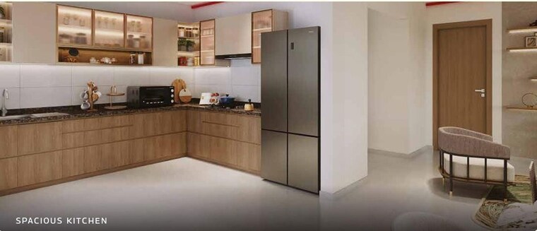 Kitchen, mahindra-blossom 4 Bedroom 2450 Sq.Ft. Apartment In Whitefield Bangalore 10506369