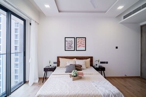 Bedroom in 4 BHK Apartment at Rustomjee Seasons, Bandra East – for Sale