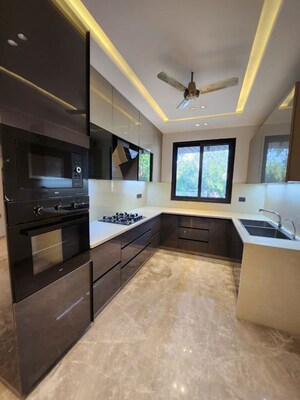 Kitchen in 3 BHK Builder Floor at Freedom Fighters Enclave – for Rent