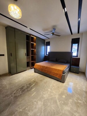 Living Room in 3 BHK Builder Floor at Freedom Fighters Enclave – for Rent