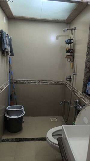Bathroom in 2 BHK Apartment at Raheja Acropolis, Deonar – for Rent