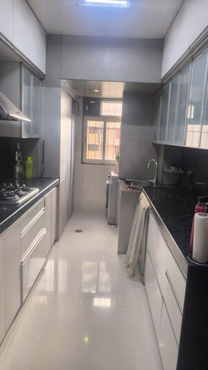 Kitchen in 2 BHK Apartment at Raheja Acropolis, Deonar – for Rent