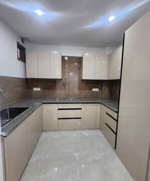 Kitchen in 2 BHK Builder Floor at Freedom Fighters Enclave – for Sale