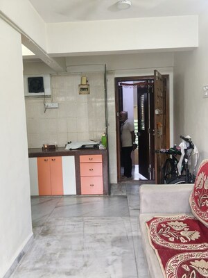 Kitchen in 1 RK Apartment at Naupada – for Rent