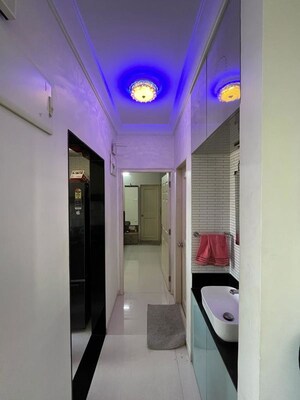 Building Lobby in 1 BHK Apartment at Vijay Orovia, Ghodbunder Road – for Rent