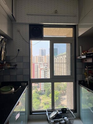 Kitchen in 1 BHK Apartment at Vijay Orovia, Ghodbunder Road – for Rent
