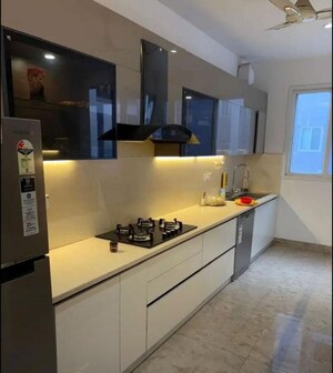 Kitchen in 3 BHK Apartment at Sunshine Enclave, Vip Road – for Rent