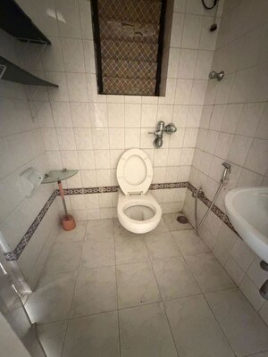 Bathroom in 2 BHK Apartment at Heritage Lakeside, Powai – for Rent