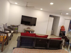 Living Room in 1 BHK Apartment at Raj Residency Kasarvadavali, Kasarvadavali – for Rent