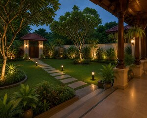 3 BHK Independent House – Garden View at Chavakkad - for Sale