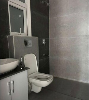 Bathroom in 3 BHK Apartment at Hermitage Centralis, Vip Road – for Rent