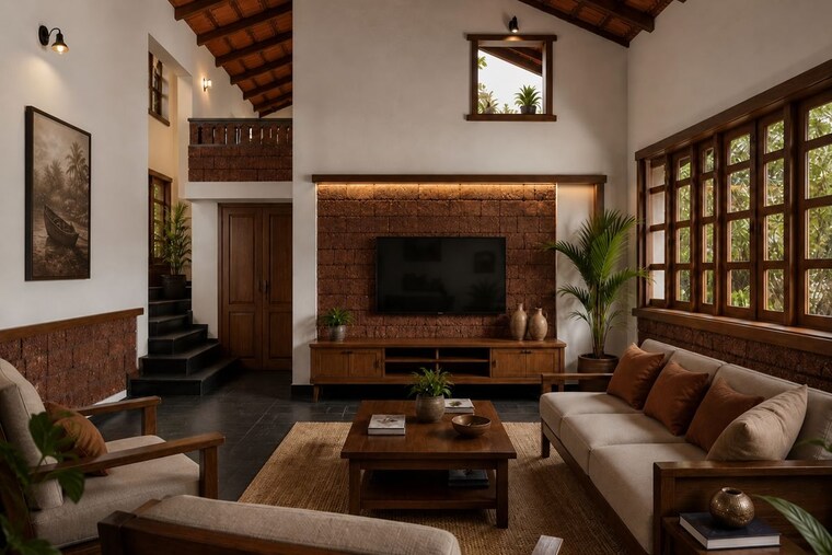 Living Room, nellikunnu 3 Bedroom 2000 Sq.Ft. Independent House In Nellikunnu Thrissur 10506676
