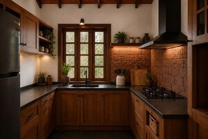 Kitchen in 3 BHK Independent House at Nellikunnu – for Sale