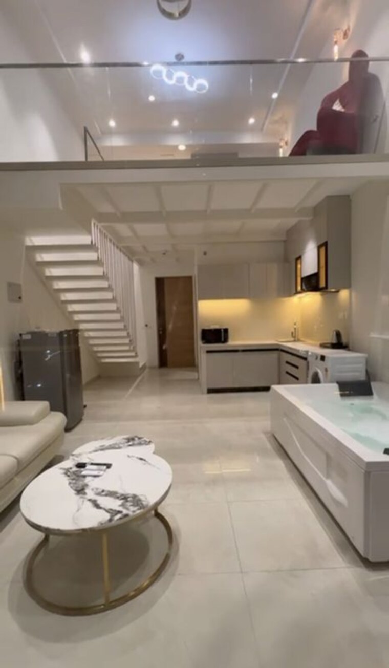 Living Room, m3m-corner-walk Studio 1344 Sq.Ft. Apartment In Sector 74 Gurgaon 10506674