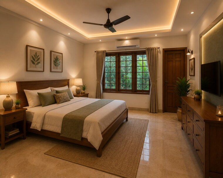 Living Room, chembukkav 3 Bedroom 2000 Sq.Ft. Villa In Chembukkav Thrissur 10506684