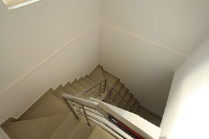 Staircase in 3 BHK Independent House at Manapullikavu – for Sale