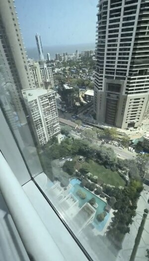 Balcony in 3 BHK Apartment at Indiabulls Blu, Worli – for Rent