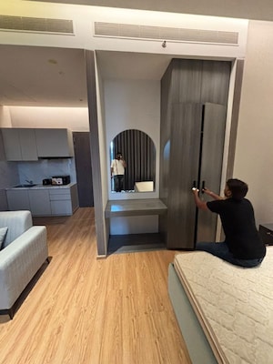 Bedroom in Studio Apartment at M3M My Den, Sector 67 – for Rent