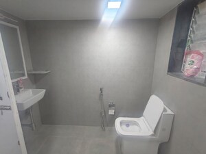 Bathroom in 3 BHK Apartment at Bandra West – for Rent
