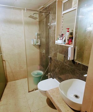 Bathroom in 2 BHK Apartment at Dosti West County Phase 2 Dosti Cedar, Balkum Pada – for Sale