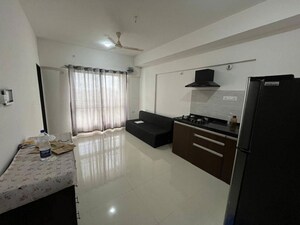 Kitchen in Studio Apartment at Gera World of Joy, Kharadi – for Rent