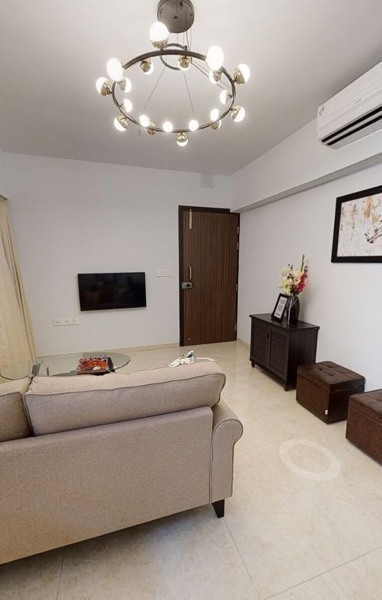 Living Room, lodha-crown-taloja-quality-homes 1 Bedroom 650 Sq.Ft. Apartment In Dombivli East Thane 10506806