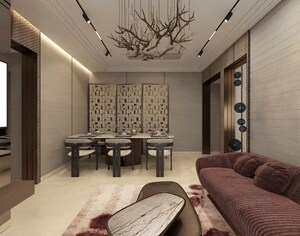 Living Room in 2 BHK Apartment at Bandra East – for Sale