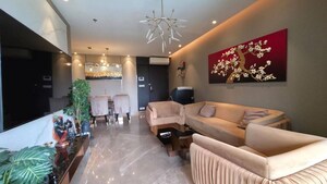 Furnished Amenities in 3 BHK Apartment at Lotus Aurus, Andheri West – for Rent