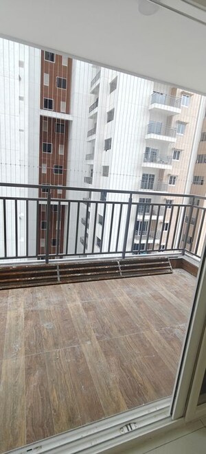 Balcony in 3 BHK Apartment at Rajapushpa Provincia, Narsingi – for Rent