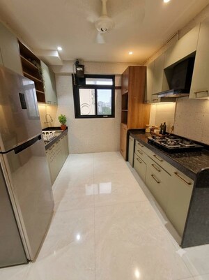 Kitchen in 1 BHK Apartment at Hiranandani Gardens Kingston, Powai – for Rent