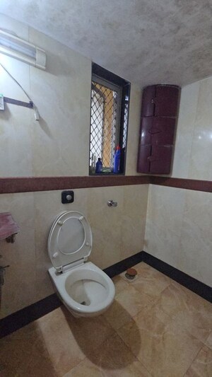 Bathroom in 2 BHK Apartment at Vashi Sector 12 – for Rent