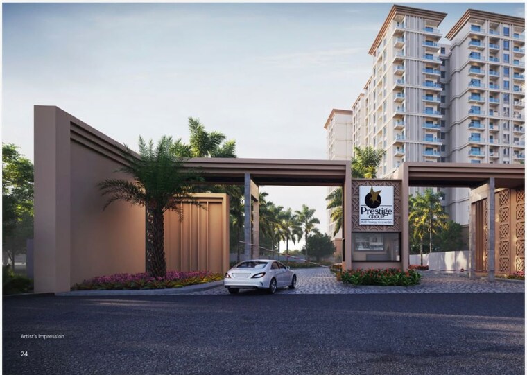 Exterior View, prestige-somerville 4 Bedroom 2616 Sq.Ft. Apartment In Whitefield Bangalore 10506896