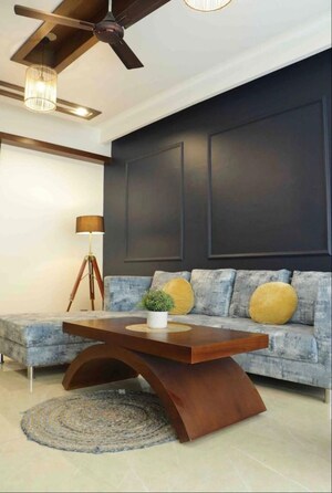 Living Room in 4 BHK Builder Floor at Bhagirathi Puram – for Rent