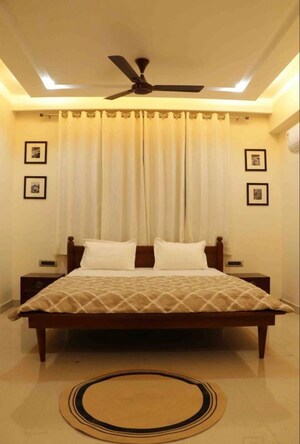 Bedroom in 4 BHK Builder Floor at Bhagirathi Puram – for Rent