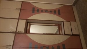 Bathroom in 1 BHK Independent House at Rt Nagar – for Rent