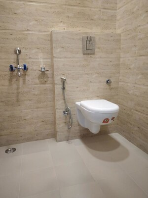 Bathroom in 2 BHK Builder Floor at Lajpat Nagar – for Rent