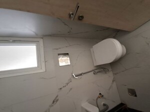 Bathroom in 2 BHK Apartment at Ruparel Sky Green, Kandivali West – for Rent