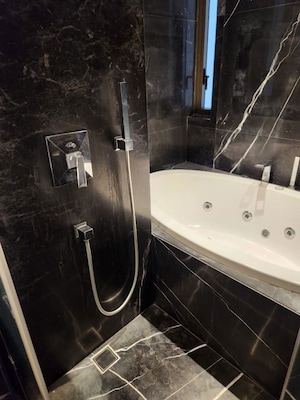 Kitchen in 3 BHK Apartment at Lodha Trump Tower, Worli – for Rent