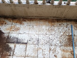 Bathroom in 2 BHK Apartment at Kshitij CHS Sanpada, Sanpada – for Rent