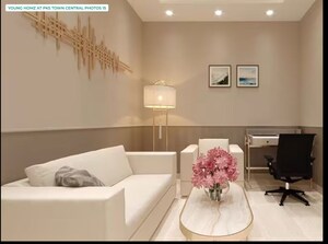 Furnished Amenities in 1 RK Apartment at PKS Town Central, Sector 16b Greater Noida – for Rent