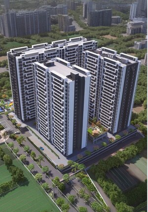 Balcony in 2 BHK Apartment at Regency Astra, Baner – for Sale