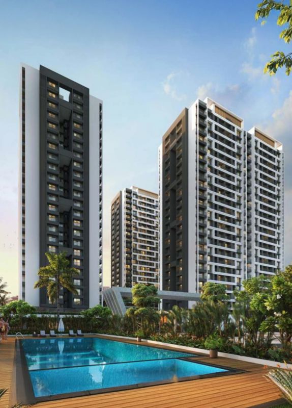 2 BHK 875 Sq.Ft. Apartment in Regency Astra