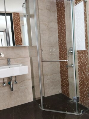 Bathroom in 2 BHK Apartment at Lodha The Park, Worli – for Rent
