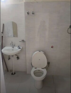 Bathroom in 3 BHK Apartment at Rohtas Plumeria, Gomti Nagar – for Rent
