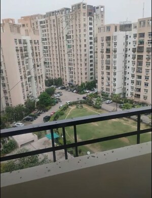 Balcony in 3 BHK Apartment at Rohtas Plumeria, Gomti Nagar – for Rent