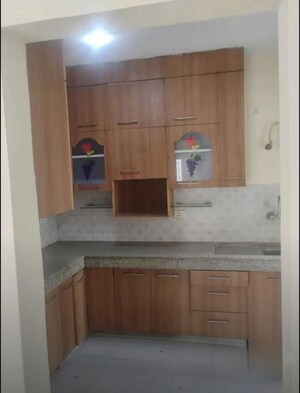 Kitchen in 3 BHK Apartment at Rohtas Plumeria, Gomti Nagar – for Rent